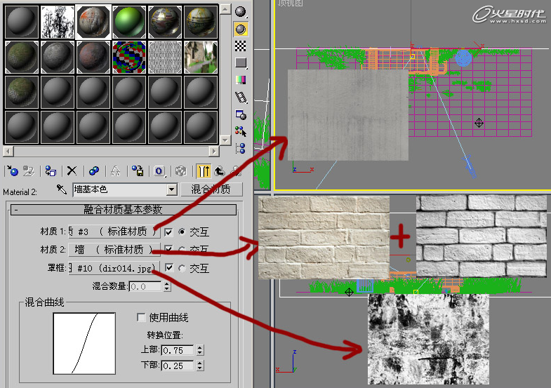 3DSMAX制作夏日小巷一角材质 脚本之家 3DSMAX材质教程