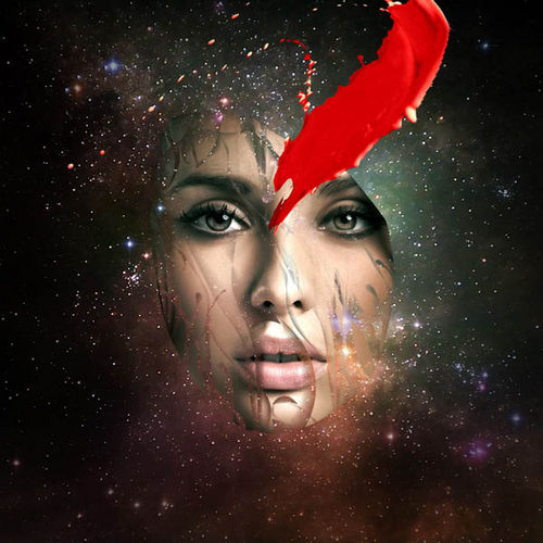 在ps中打造未来派抽象人物面孔效果教程