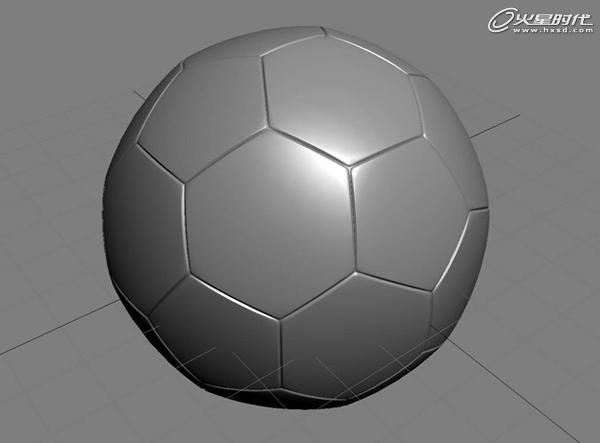 3dsmax贴图教程:利用3dsmax制作逼真的足球贴图