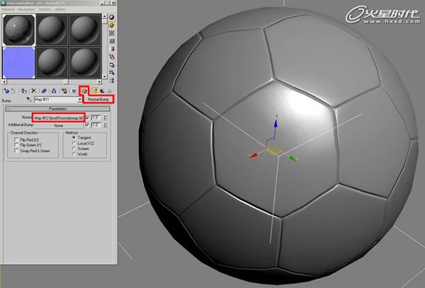 3DSMAX制作足球贴图 脚本之家 3DSMAX材质贴图教程