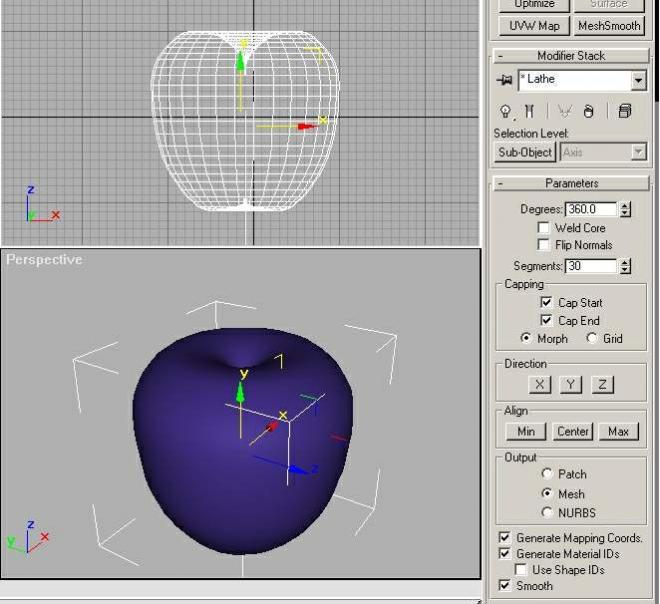 用3Dmax制作超现实主义苹果