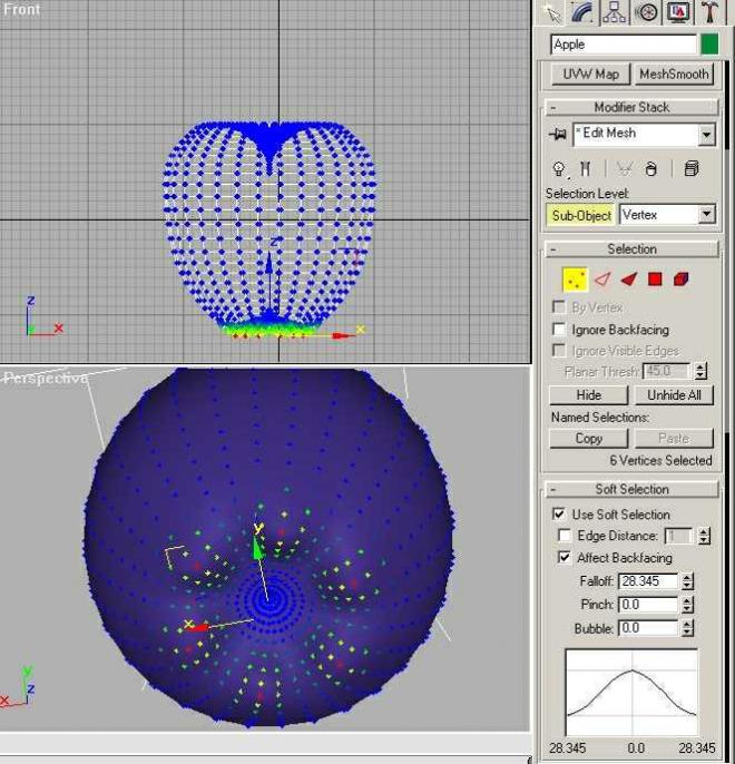 用3Dmax制作超现实主义苹果