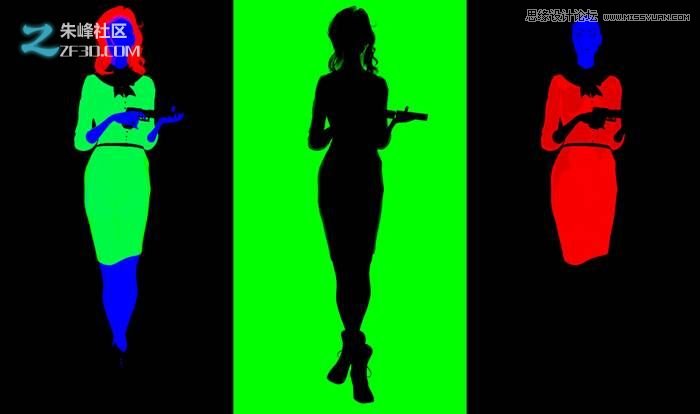 MAYA结合ZBRUSH制作美女杀手CG人物,PS教程,思缘教程网