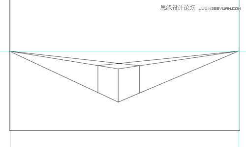 illustrator繪製線稿效果的立體透視圖教程