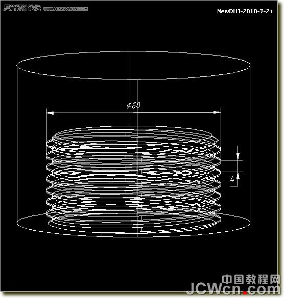 AutoCAD三维建模实例教程：制作三通管的过程