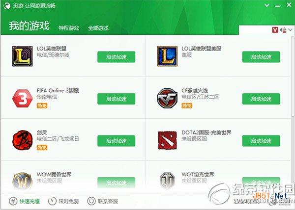 迅游网游加速器2014版怎么样？迅游网游加速器2014功能评测1