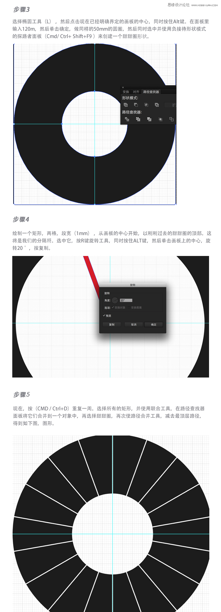 Illustrator设计一本杂志信息图表教程,破洛洛