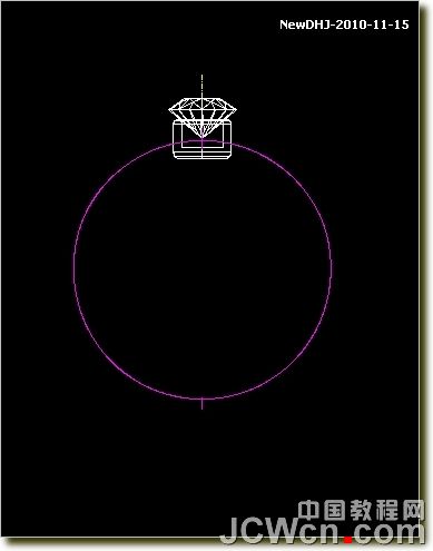 AutoCAD绘制璀璨的钻石戒指 脚本之家 AutoCAD教程