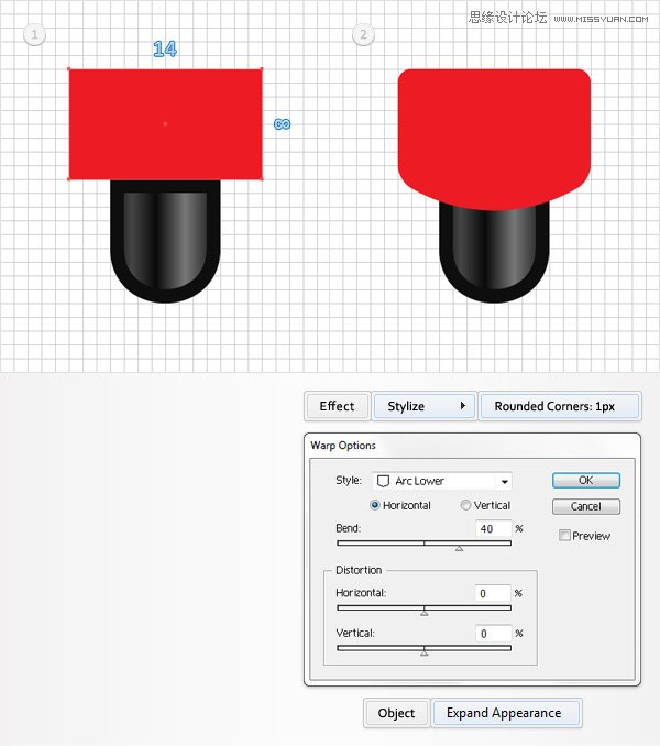 Illustrator绘制逼真的WACOM绘画板教程,破洛洛