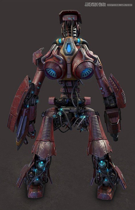 3DMAX制作超酷的外星机器人,破洛洛