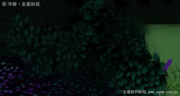 painter绘制仙境场景 脚本之家 painter教程