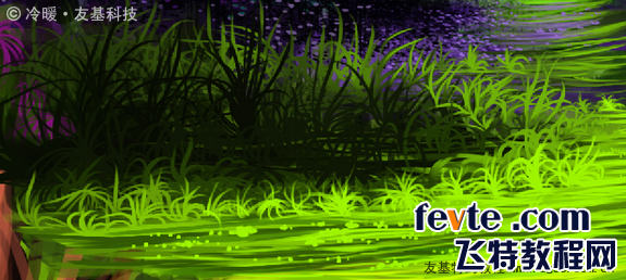 painter绘制仙境场景 脚本之家 painter教程