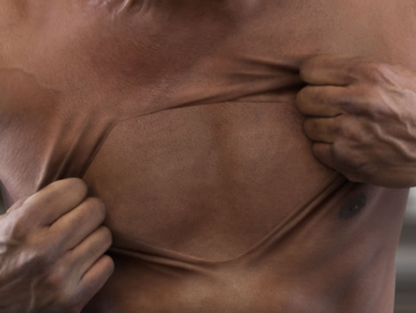 PS超强合成疯狂超酷的机器人拳王角色