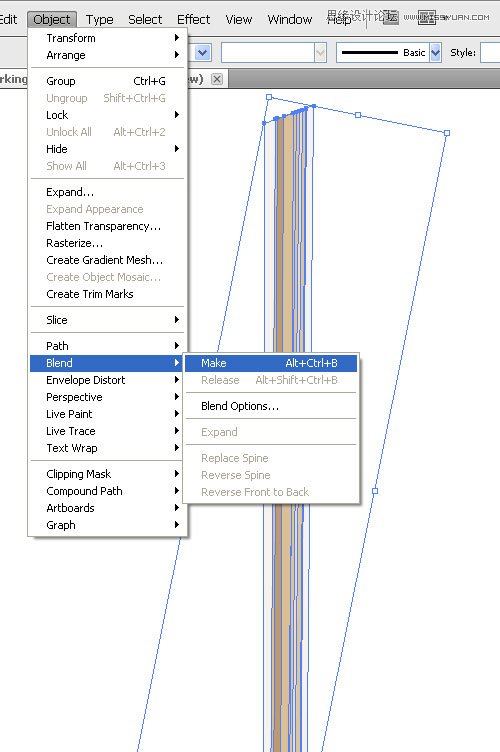 Illustrator���Ʊ���ı�Ͳͼ��̳�,������