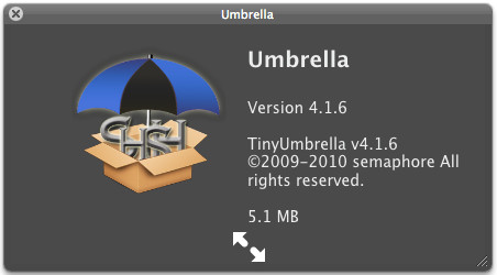 小雨伞TinyUmbrella for mac V7.11.00 苹果电脑版