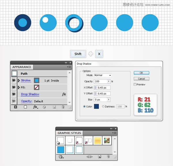 Illustrator制作马赛克效果的艺术字教程,破洛洛