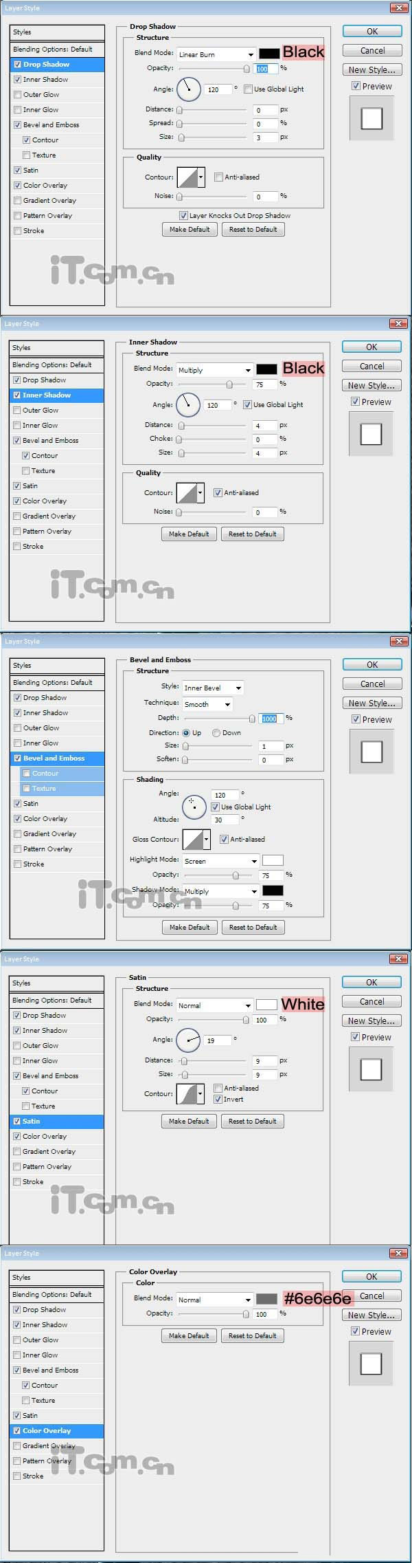 Photoshop打造超酷超强质感金属霓光文字效果