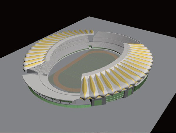 3ds MaX创建大型体育场馆建模图文教程