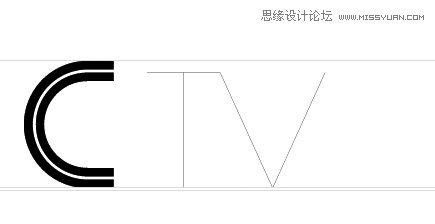 Illustrator制作电视台标志,破洛洛