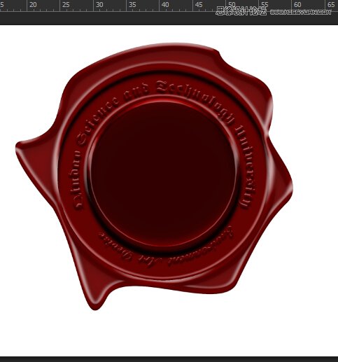 PSʹ��ͼ����ʽ����һ������ʸеĺ�ɫ������ӡЧ��