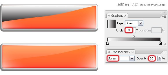 使用adobe illustrator中的3d效果創建一組立體網頁按鈕教程