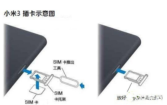 小米3 怎麼裝sim卡教程_手機知識_手機學院_腳本之家