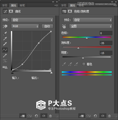 Photoshop合成玫瑰纷飞的美女人像插画教程