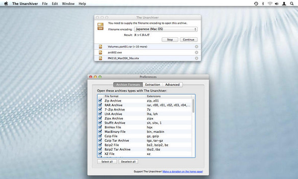 The Unarchiver - Unzip RAR ZIP for Mac V4.3.5(多语中文版) 苹果电脑版