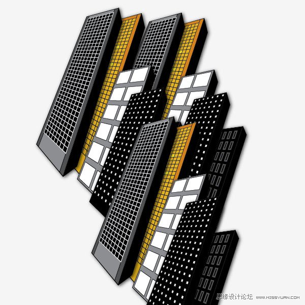 Illustrator�̳̣�������Ŀ�еĸ�¥����,������