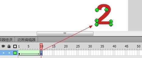 Flash cs6动画制作扫盲教程：[6]补间形状提示