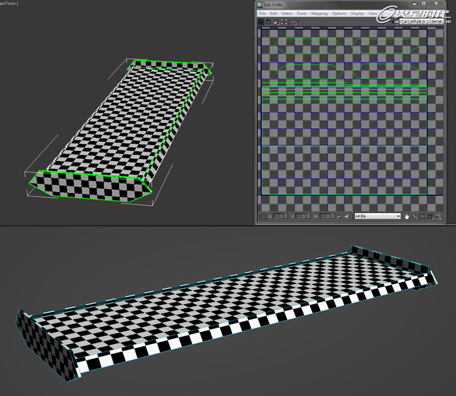 3DSMAX硬表面物体UV展开方法 脚本之家 3DSMAX材质教程