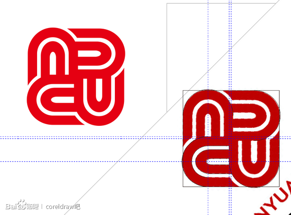 cdr绘制标准化logo的两种方法(图文)