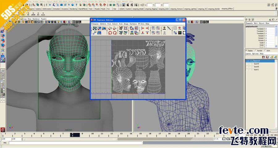 MAYA�����������ǰ����������� �ű�֮�� MAYA��ɫ�����̳�