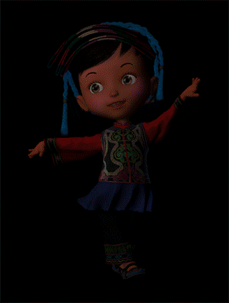 MAYA打造少数民族女孩《快乐朵朵》 脚本之家 MAYA角色动画教程