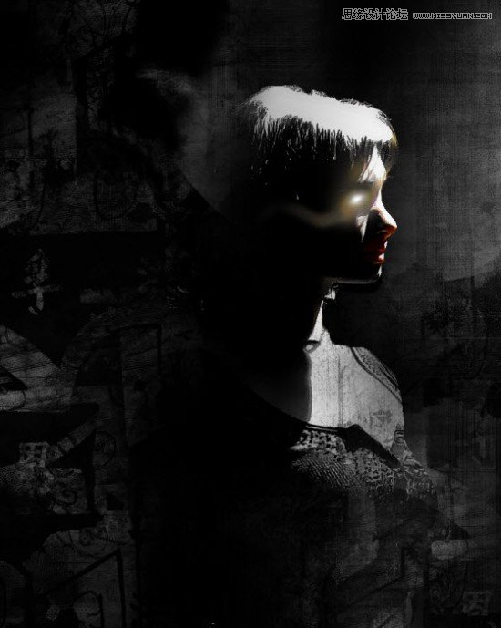 Photoshop合成时尚创意的人像海报教程