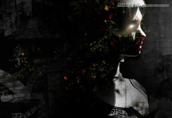 Photoshop合成时尚创意的人像海报教程