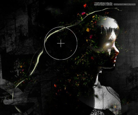 Photoshop合成时尚创意的人像海报教程