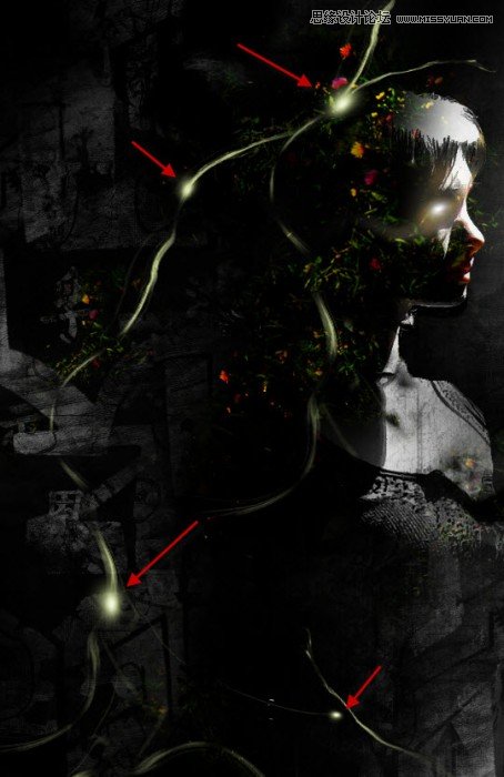 Photoshop合成时尚创意的人像海报教程