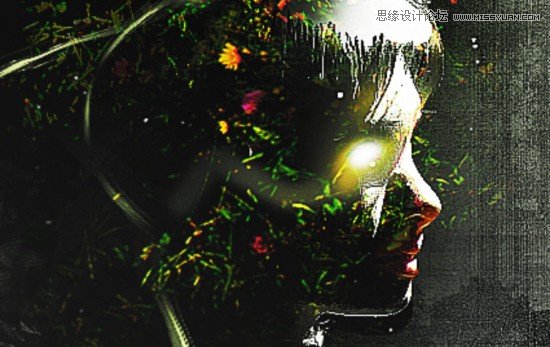 Photoshop合成时尚创意的人像海报教程