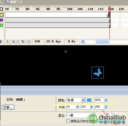 Flash打造窗纱飘动的音乐动画_中国设计秀整理