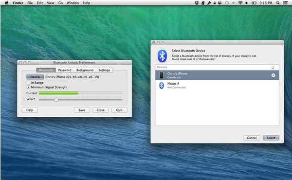 Bluetooth Unlock(蓝牙解锁工具) for mac V4.0.0 苹果电脑版