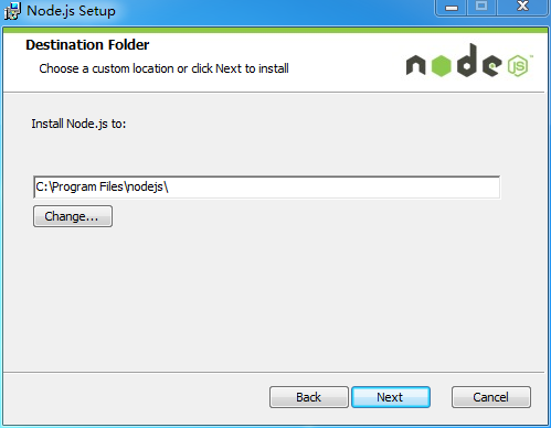 Nodejs install