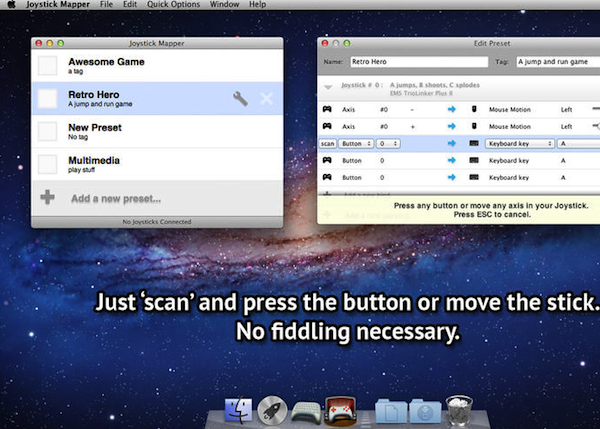 Joystick Mapper for Mac V1.1.2 苹果电脑版