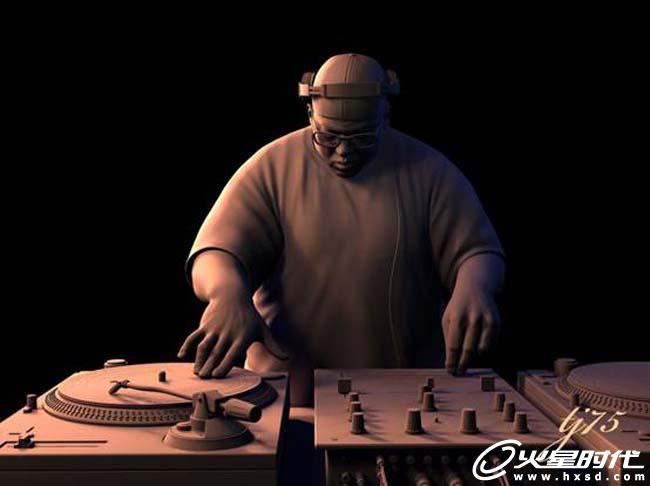 MAYA打造超酷摇滚DJ 脚本之家 MAYA角色动画教程