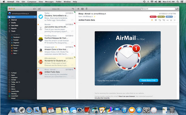 airmail mac破解版下载 Airmail for Mac v5.5.2多语中文版 苹果电脑版