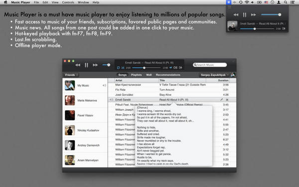 Music Player Mac版下载