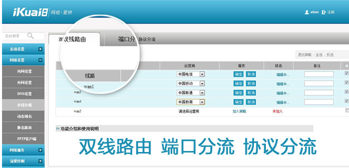 爱快流控软路由的特色与使用详细图文介绍插图3