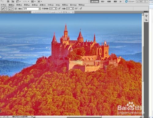 PS利用图层蒙板制作漂亮的天空之城意境图