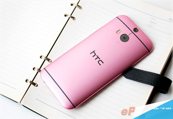 粉嫩魅力！HTC One M8梦幻粉真机图赏