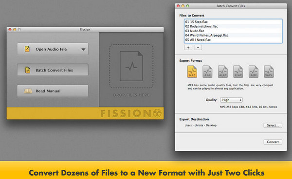 Fission Mac破解版下载 Fission for Mac(音频编辑工具) V2.8.0 苹果电脑版